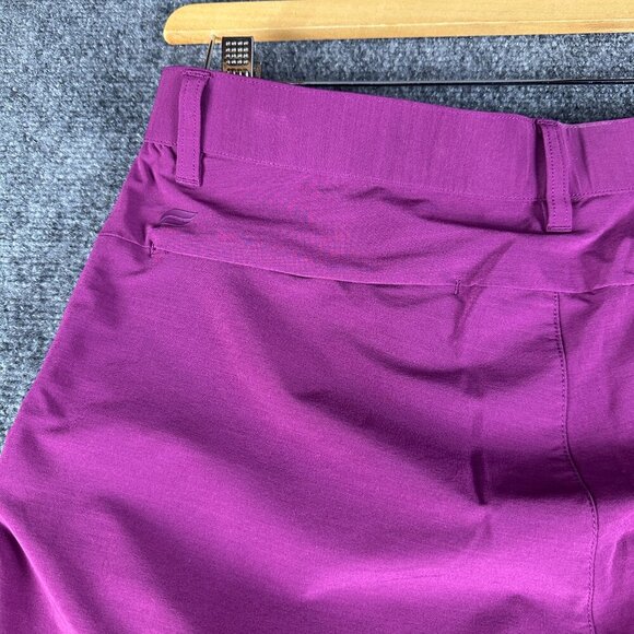 Fabletics Pants Mens Medium Don 5 Pocket Pants Burgundy Purple Stretch Zip Fly - Picture 7 of 8